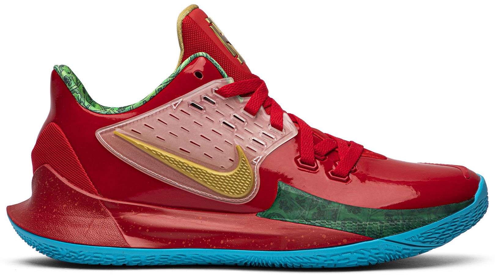 kyrie spongebob shoes mr krabs