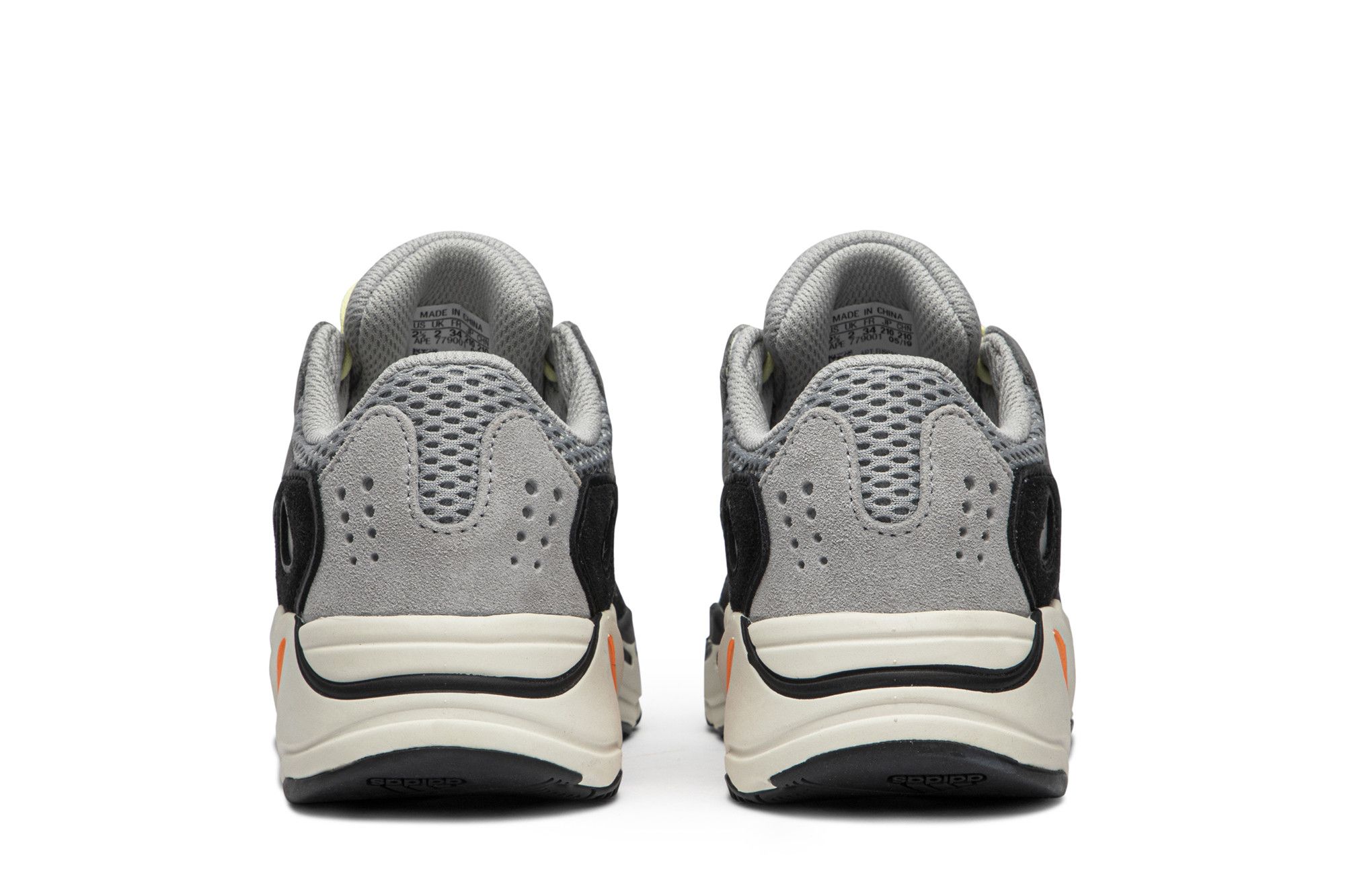Grade school yeezy boost 700 top