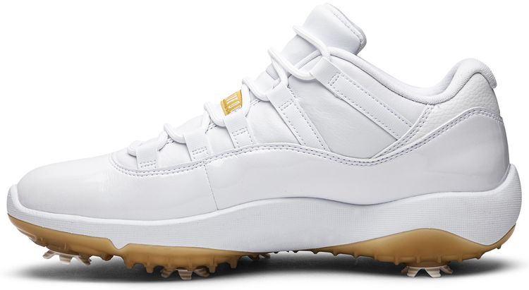 Air Jordan 11 Low Golf Metallic Gold