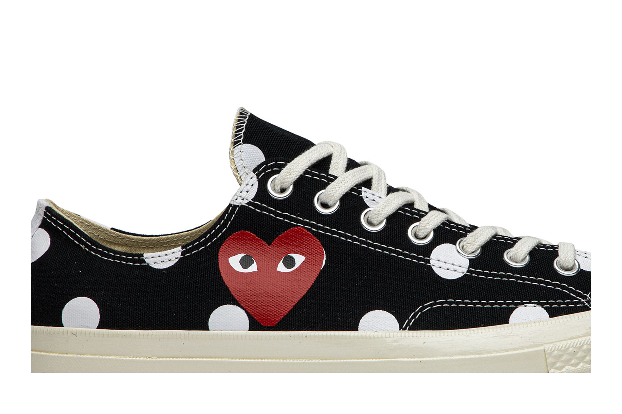 Polka dot comme des garcons converse online