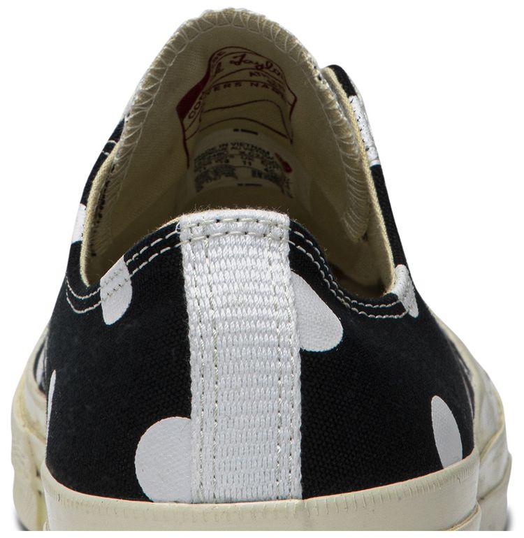 Comme des Garcons x Converse Chuck Taylor All Star 70 Low Polka Dot
