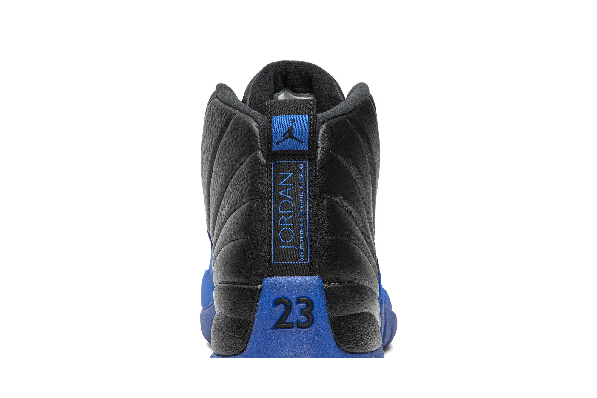 Jordan 12 black game royal metallic silver online