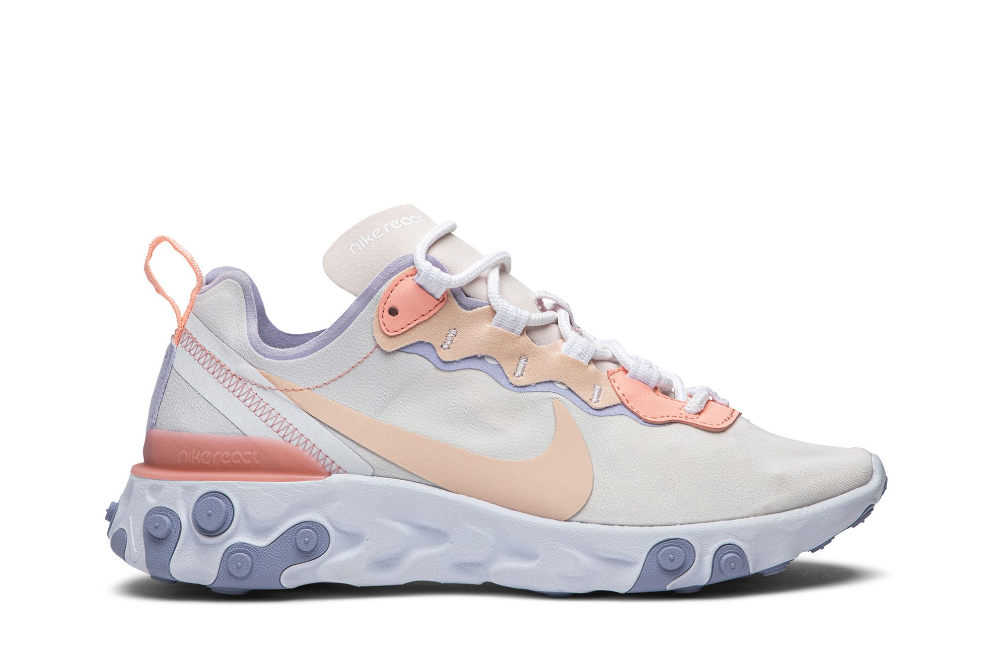 nike react element 55 rose pale