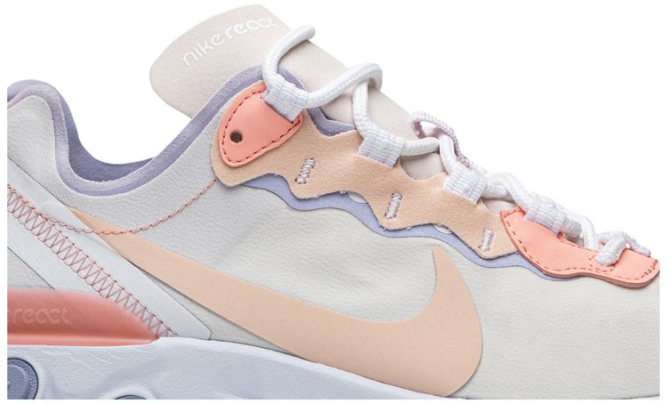 Nike Wmns React Element 55 Pale Pink