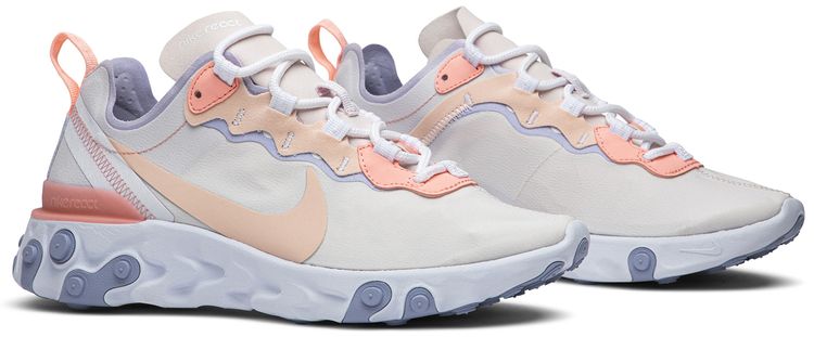 Nike Wmns React Element 55 Pale Pink