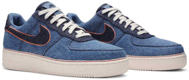 Nike 3x1 x Air Force 1 Low Premium Stonewash Blue