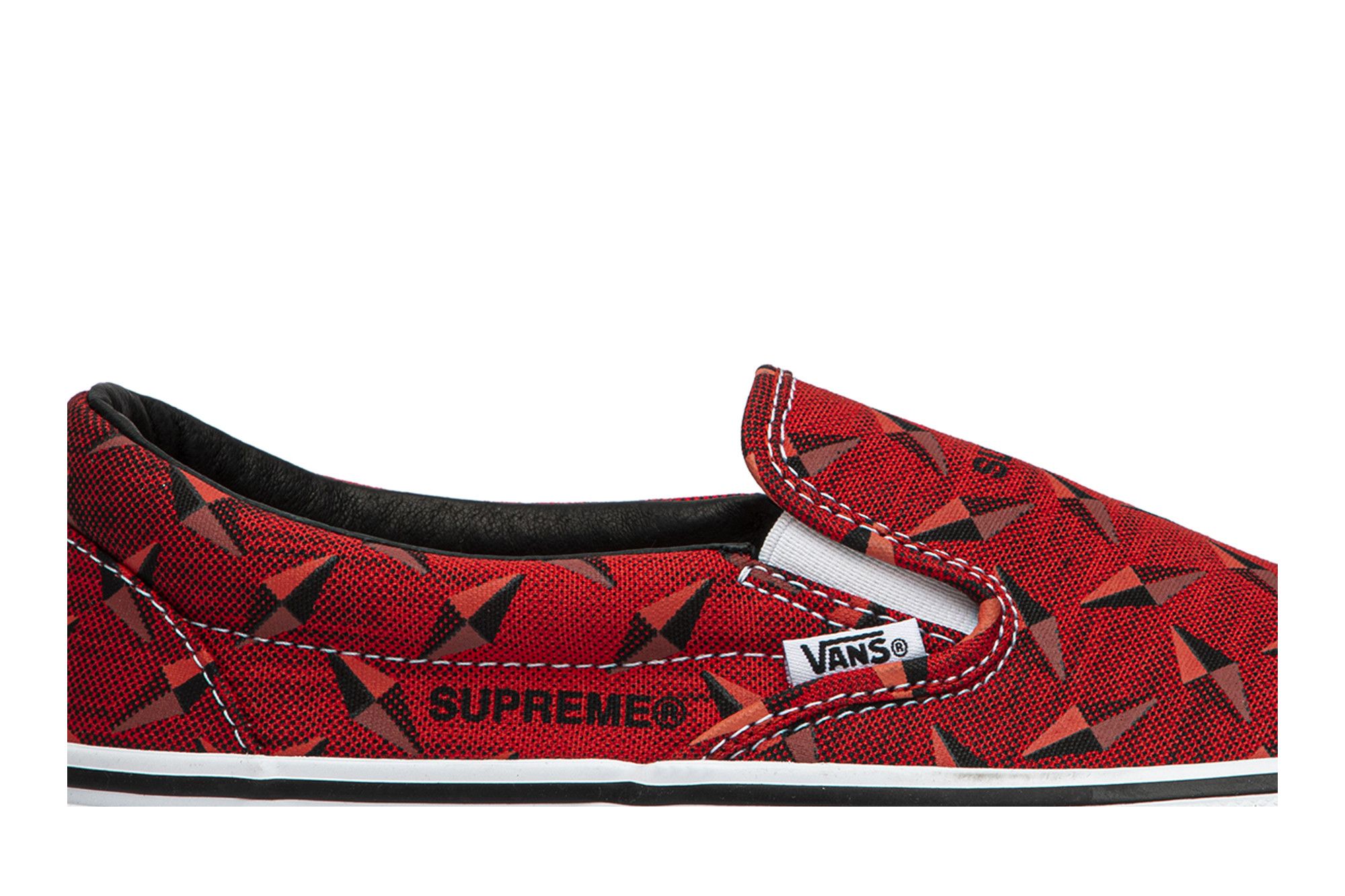 Supreme vans diamond top