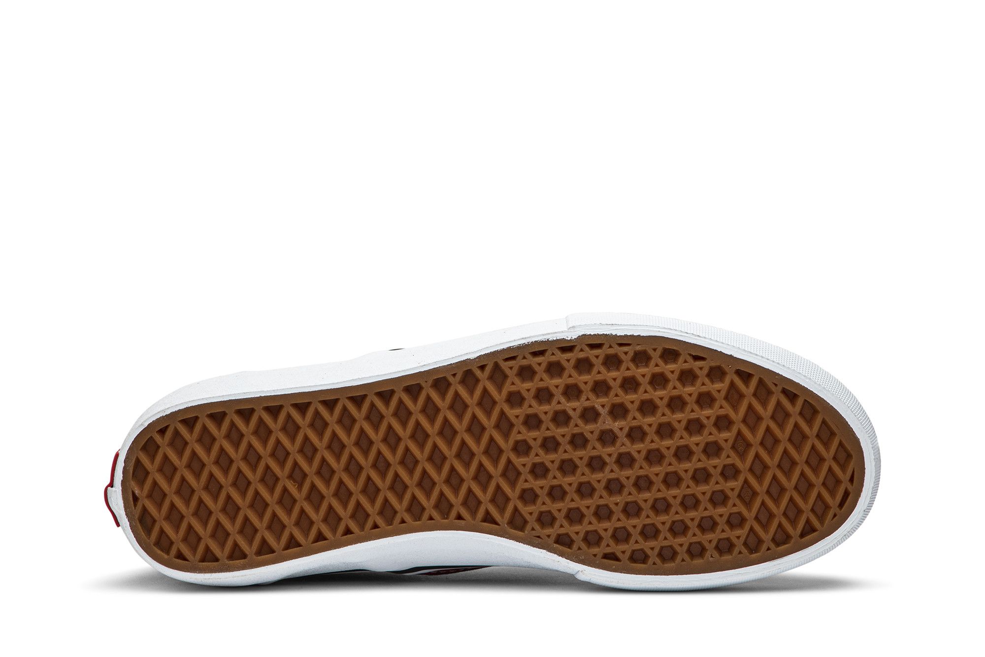 Buy Vans Supreme x Classic Slip-On Pro 'Diamond Plate Red