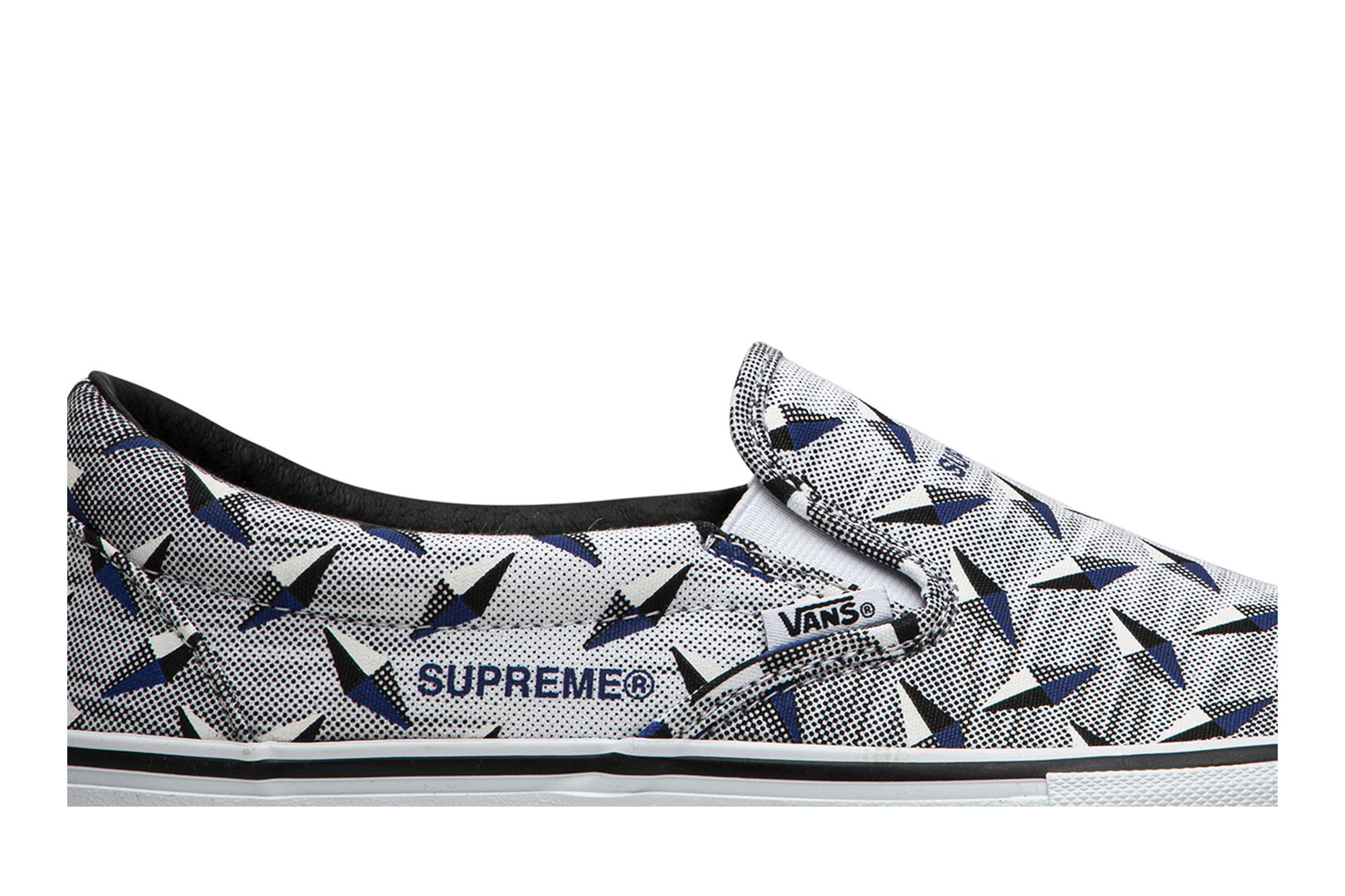 Buy Supreme x Classic Slip On Pro Diamond Plate White VN0A347VTEF GOAT UK