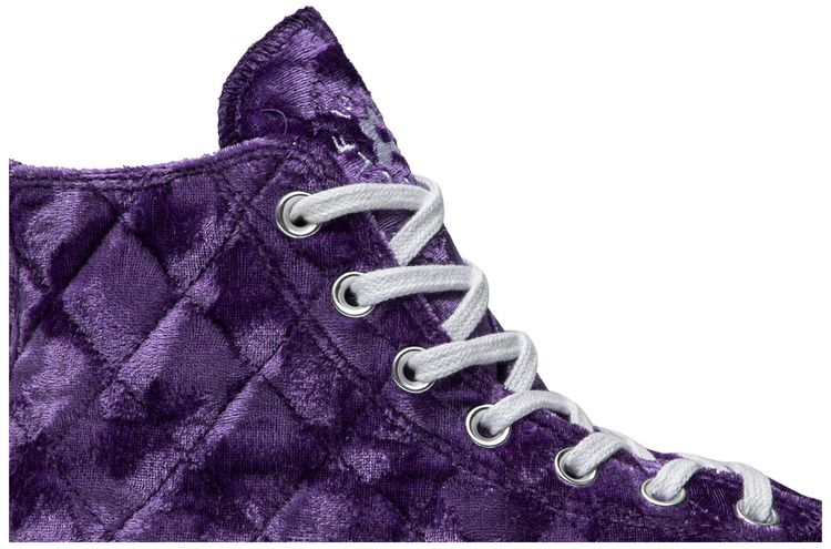 Converse Golf Le Fleur x Chuck 70 Hi Quilted Velvet Tillandsia Purple