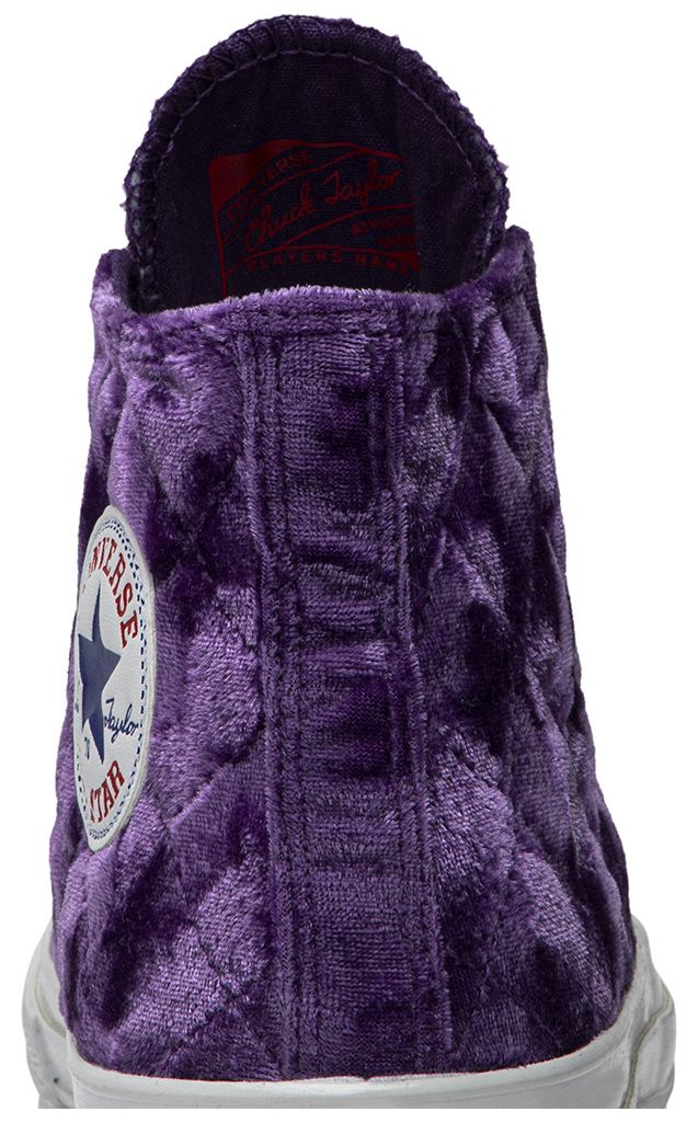 Converse Golf Le Fleur x Chuck 70 Hi Quilted Velvet Tillandsia Purple