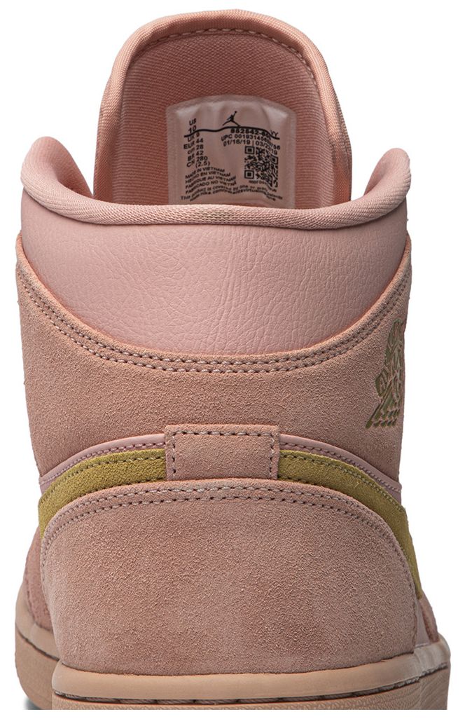 Air Jordan 1 Mid Coral Gold