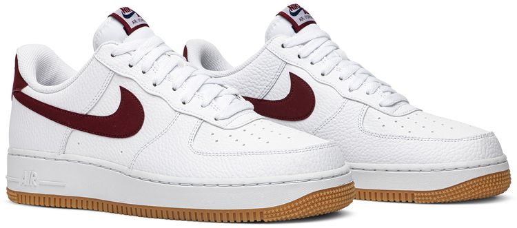 Nike Air Force 1 Low Team Red Gum