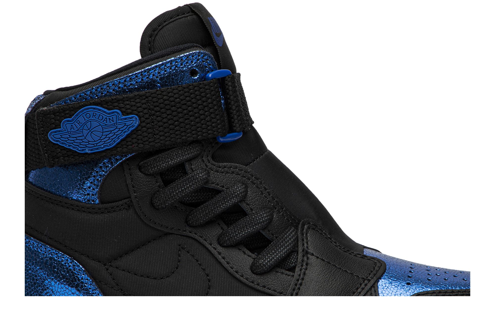 Size 5.0 Wmns Air Jordan 1 Nova XX Black Game Royal