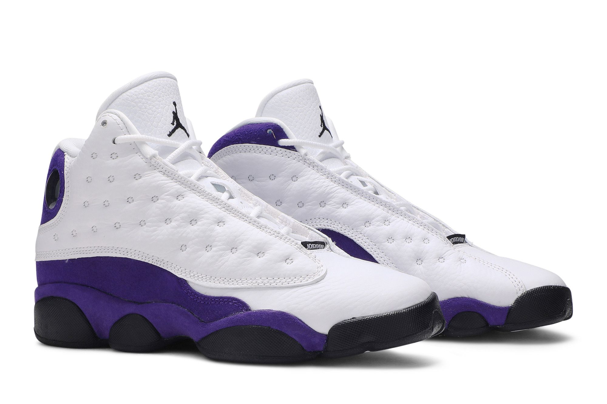 White and purple jordan 13 outlet