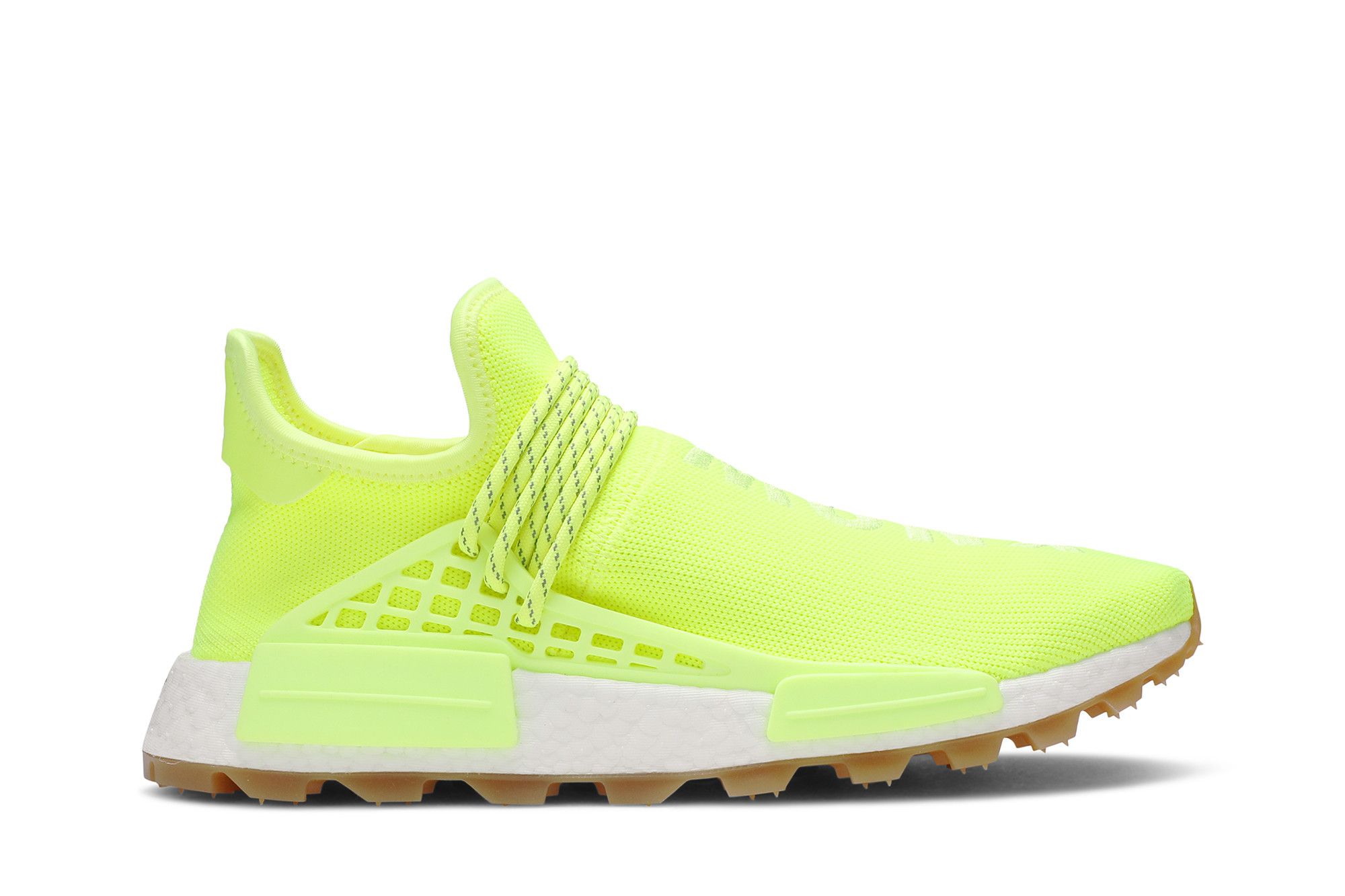 human race shoes yellow