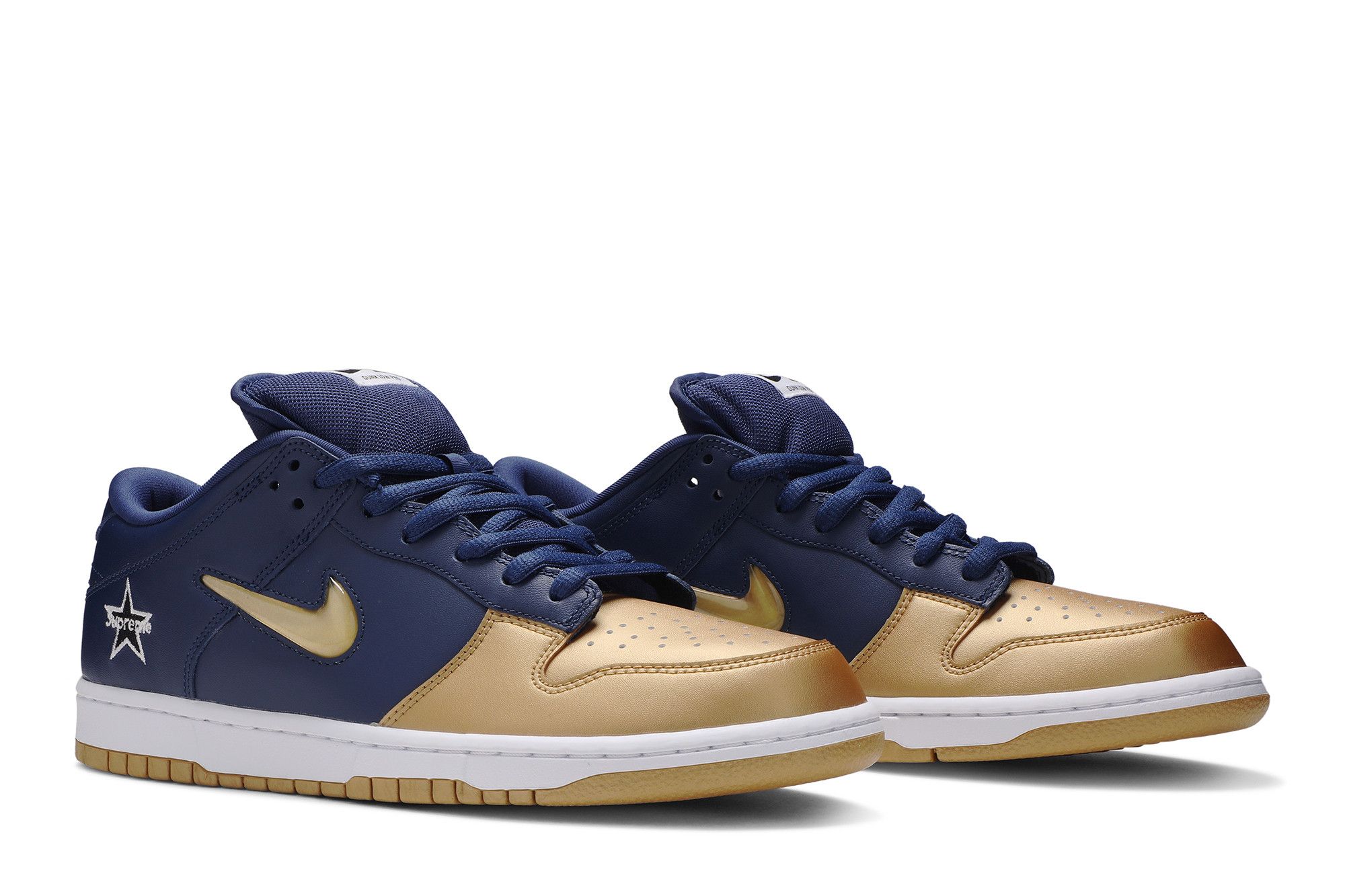 Buy Supreme x Dunk SB Low QS Metallic Gold CK3480 700 GOAT