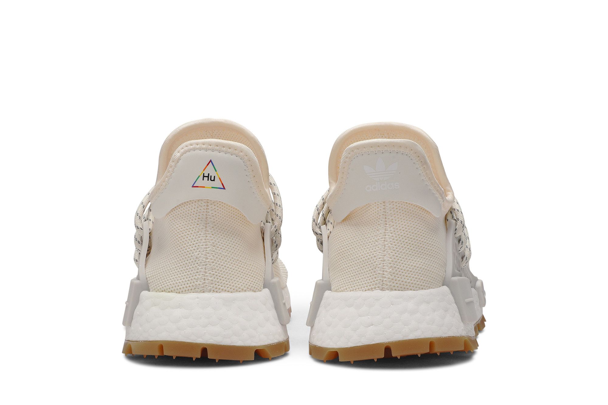 Adidas nmd hu trail pharrell now is her time cream white top