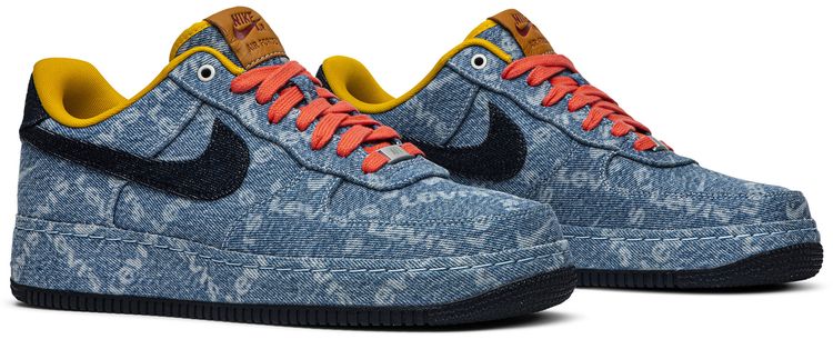 Levis x Nike By You x Air Force 1 Low Exclusive Denim