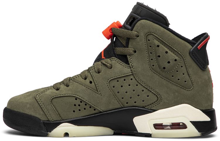 Travis Scott x Air Jordan 6 Retro GS Olive
