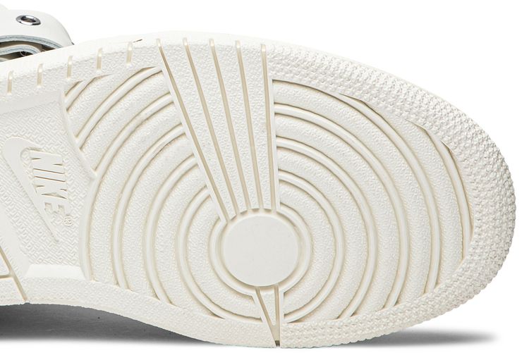 Comme des Garcons x Air Jordan 1 Retro Strap High White