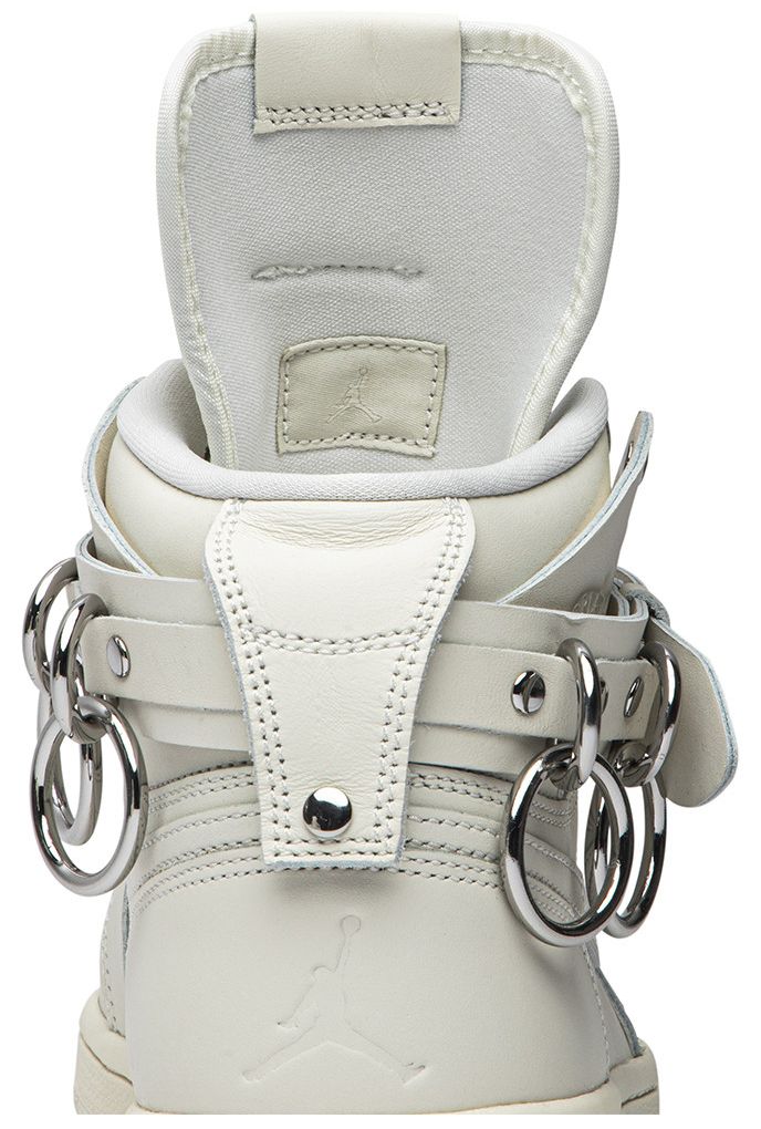 Comme des Garcons x Air Jordan 1 Retro Strap High White