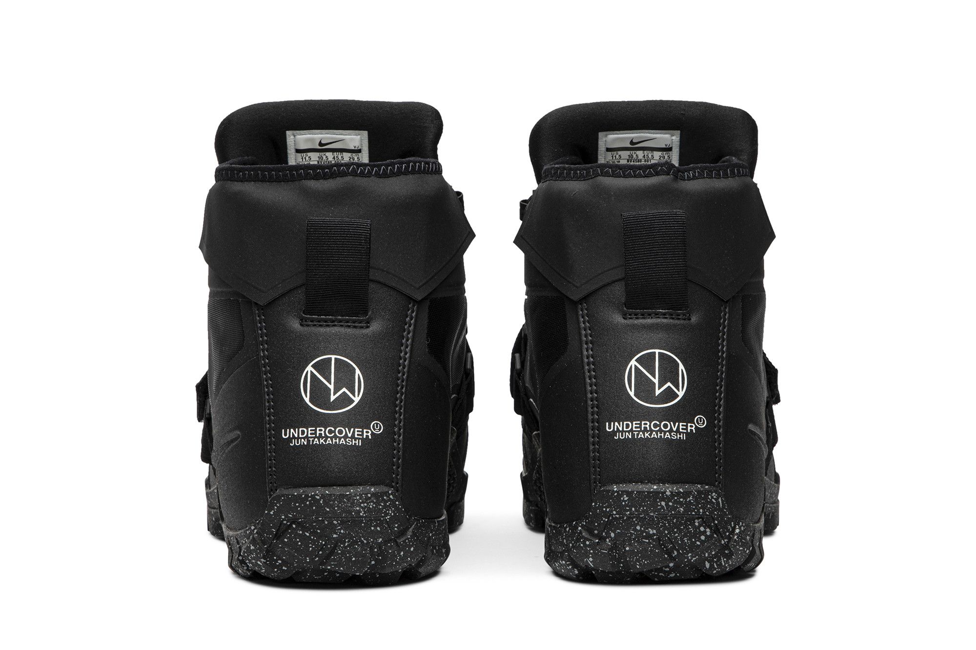 nike x undercover black sfb mountain sneakers boots