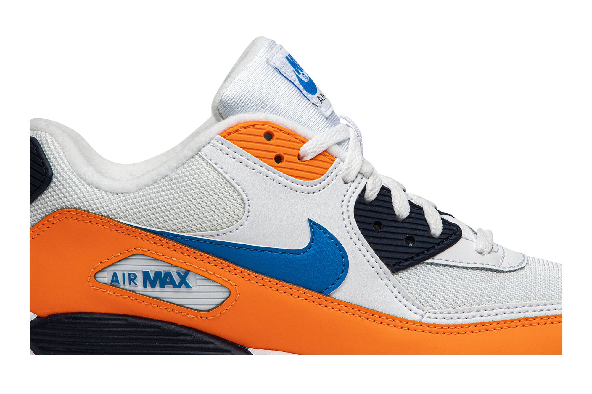 Buy Air Max 90 Orange Blue AJ1285 104 GOAT