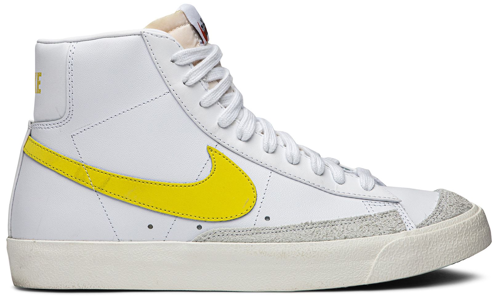 blazer mid 77 womens yellow