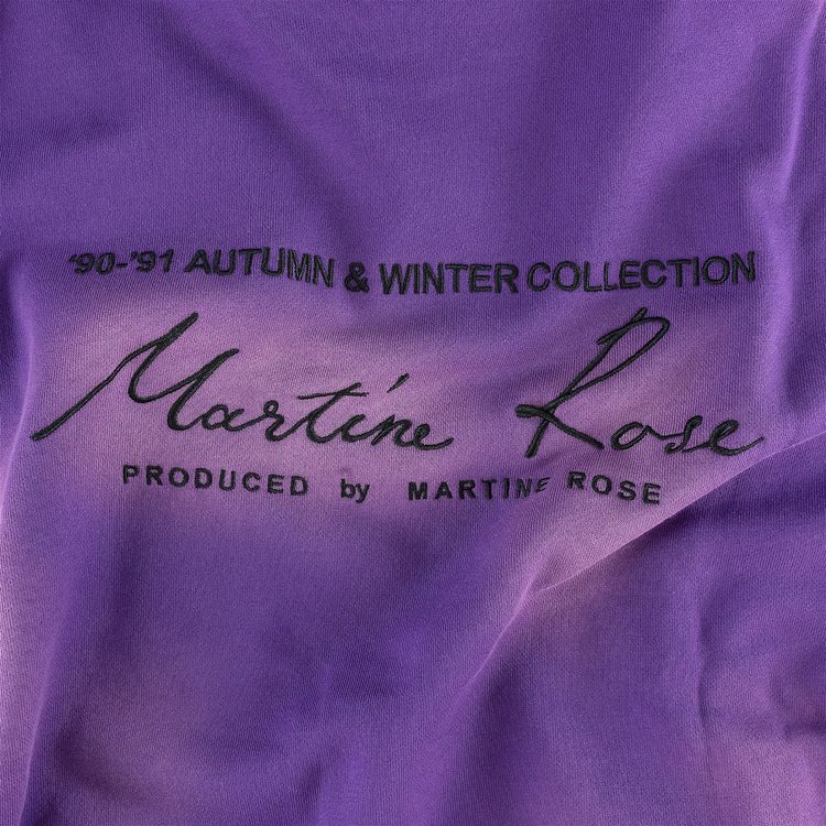 Martine Rose Classic Hoodie Sunbeach Purple