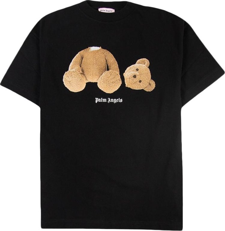 PALM ANGELS - Bear Tee Black