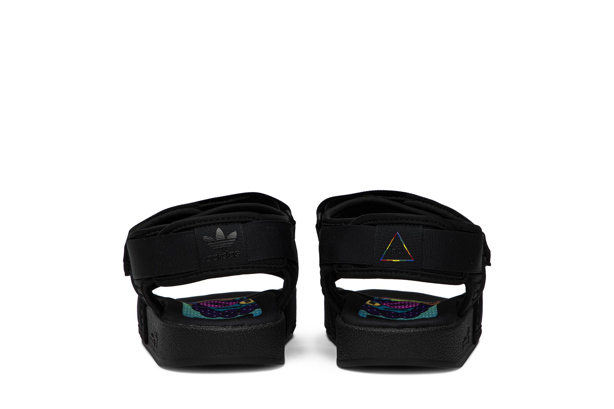 Size 5.0 Pharrell x Adilette 2.0 Sandal Core Black