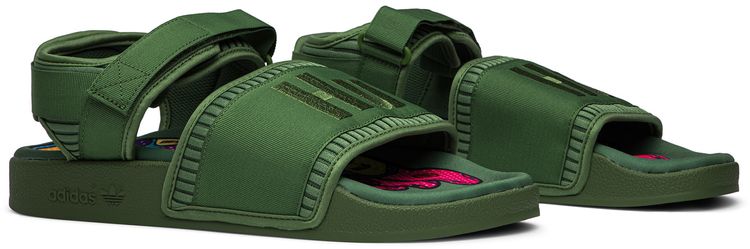 Pharrell x adidas Adilette 20 Sandal Tribe Green