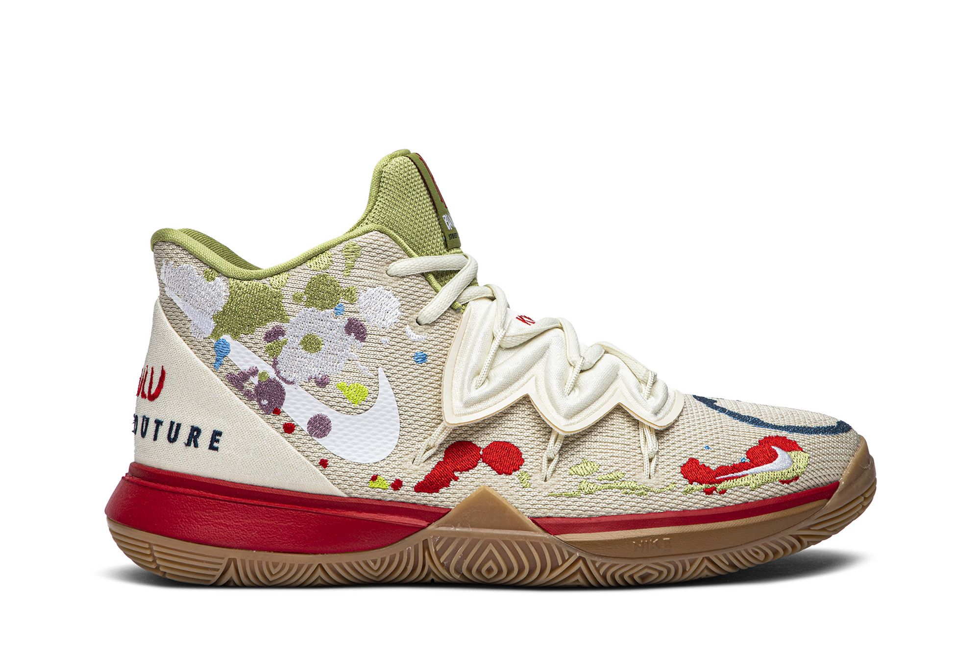 Bandulu x Kyrie 5 GS Embroidered Splatters