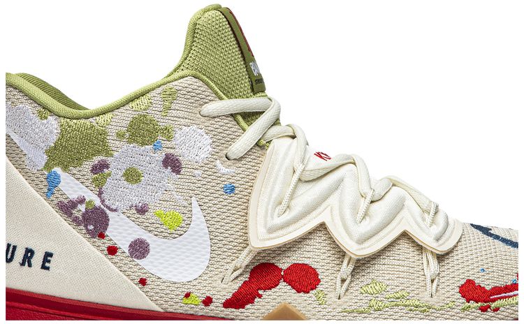 Bandulu x Nike Kyrie 5 GS Embroidered Splatters