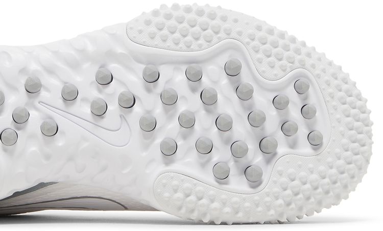 Nike Wmns Alpha Huarache Elite 3 Turf White Metallic Silver