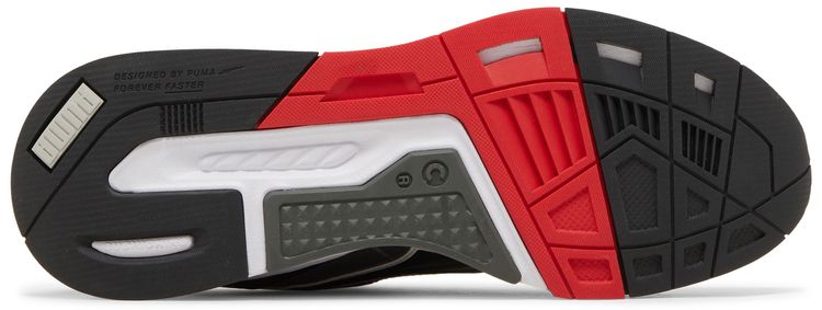 Puma Mirage Sport Tech Black High Risk Red