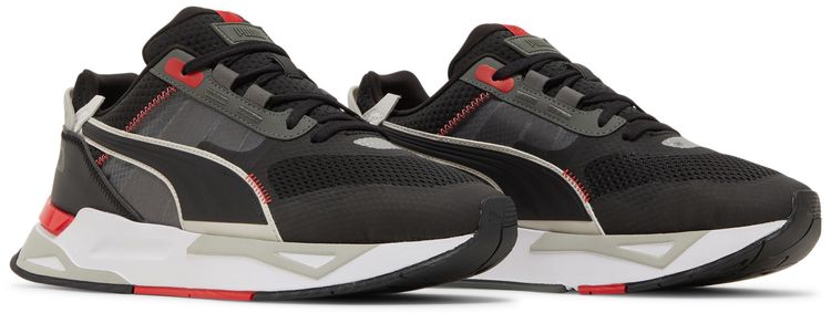 Puma Mirage Sport Tech Black High Risk Red