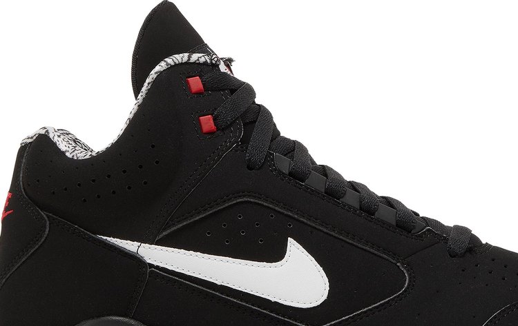 Air Flight Lite Mid Black White