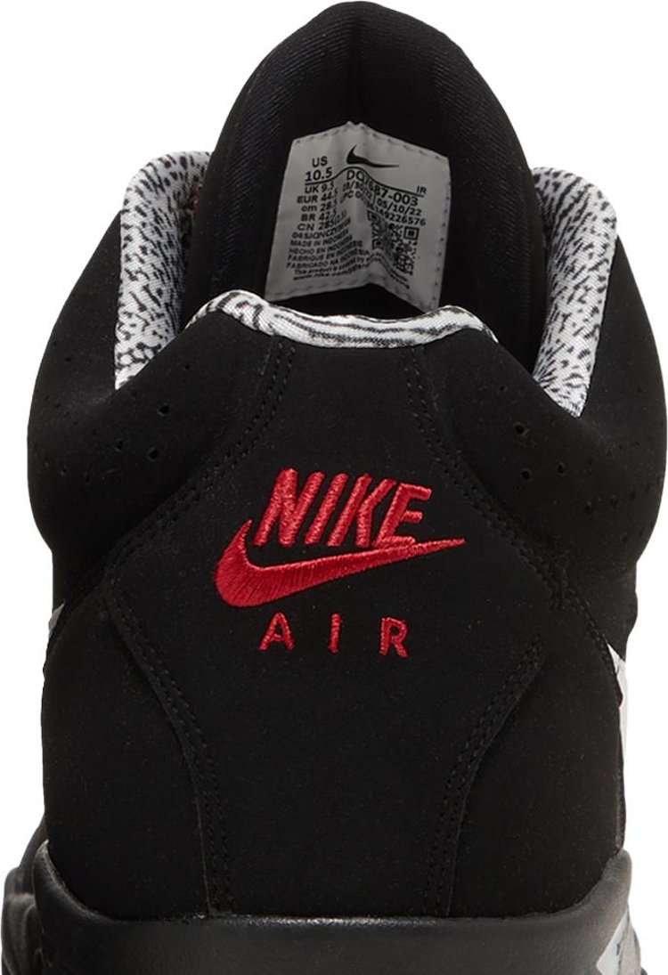 Air Flight Lite Mid Black White