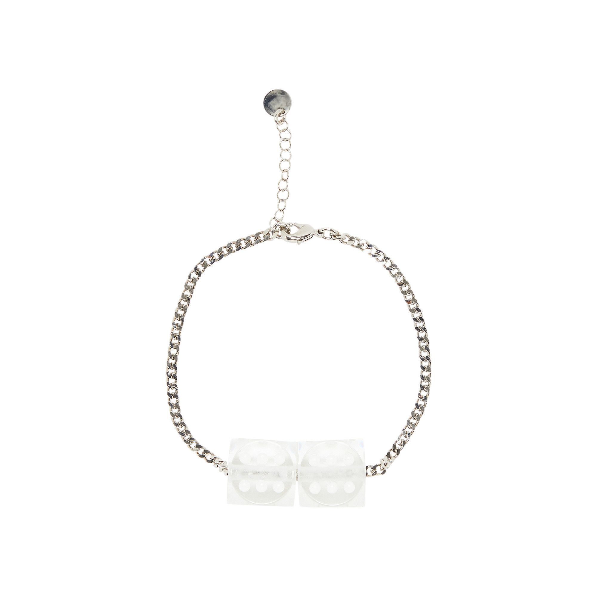 Buy MM6 Maison Margiela Bracelet 'Palladium/White