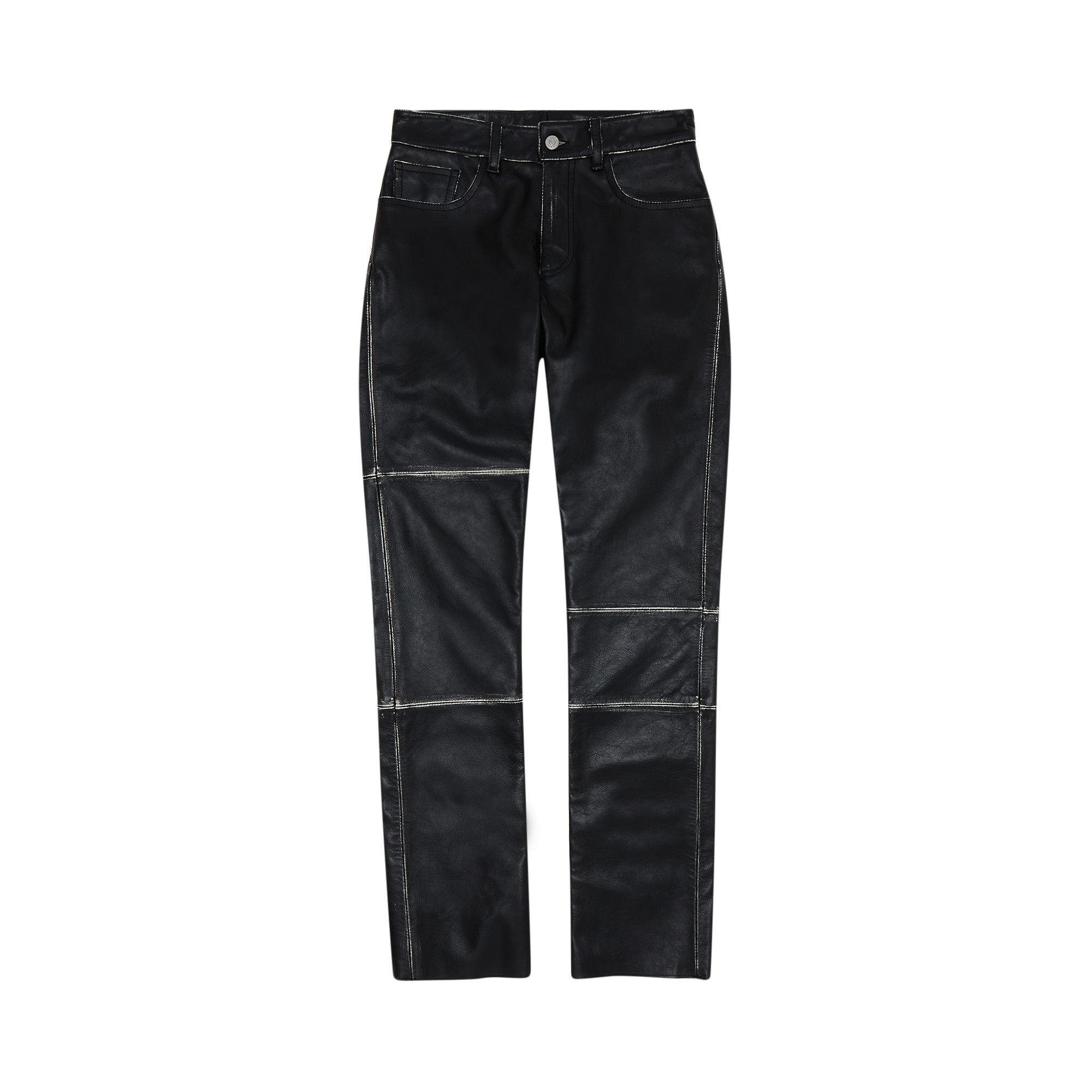 Buy MM6 Maison Margiela Pants 5 Pockets Black S62LB0098 SY1612