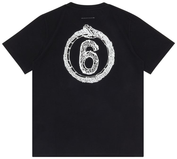 MM6 Maison Margiela T Shirt Black