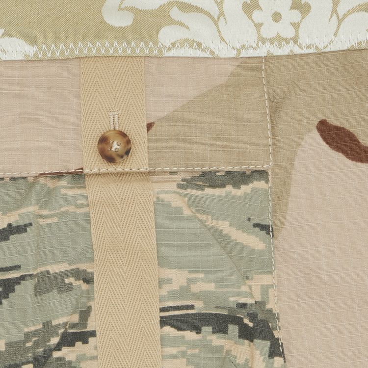 Marine Serre Desert Damask Cargo Pants Beige