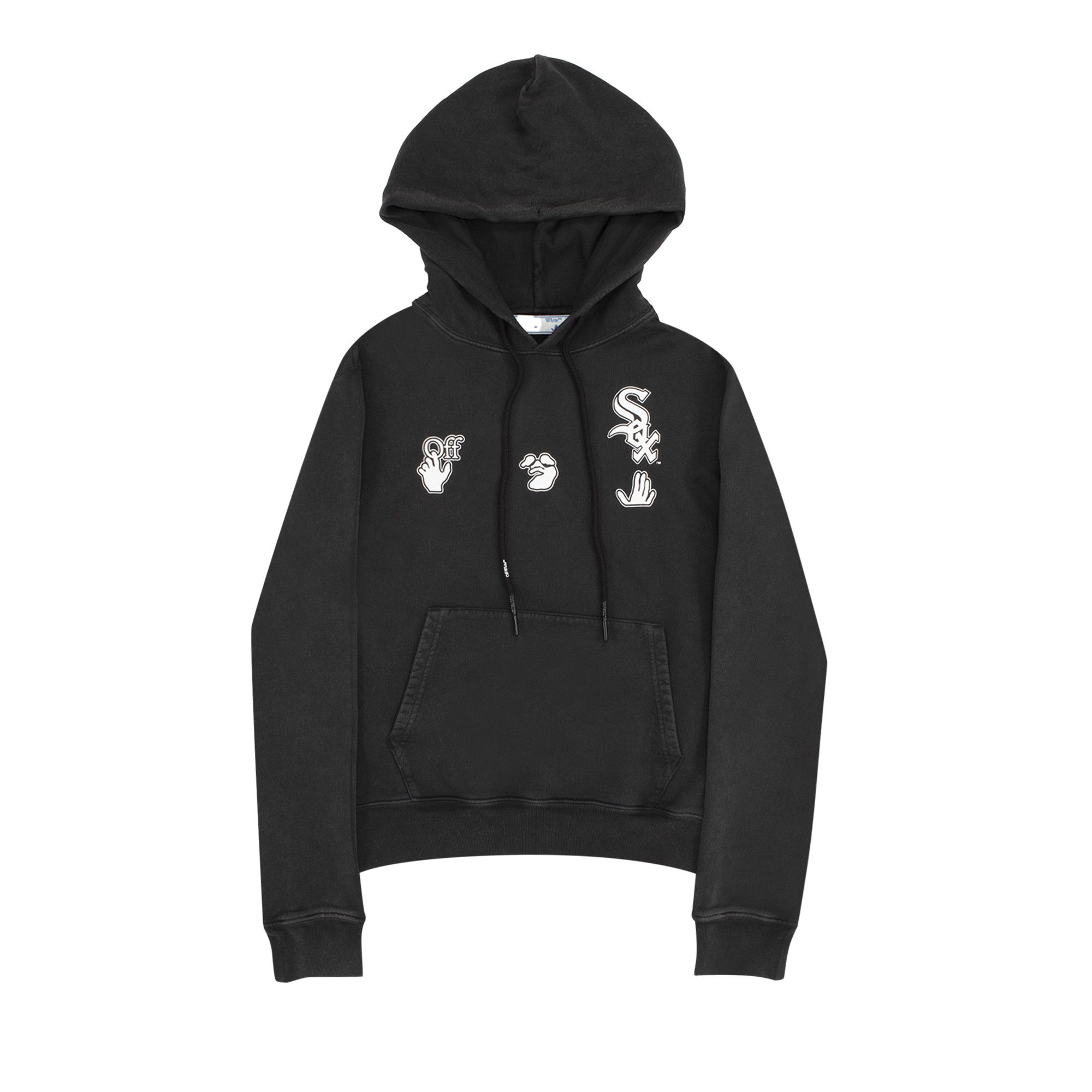 Buy Off-White x MLB Chicago White Sox Hoodie 'Black/White