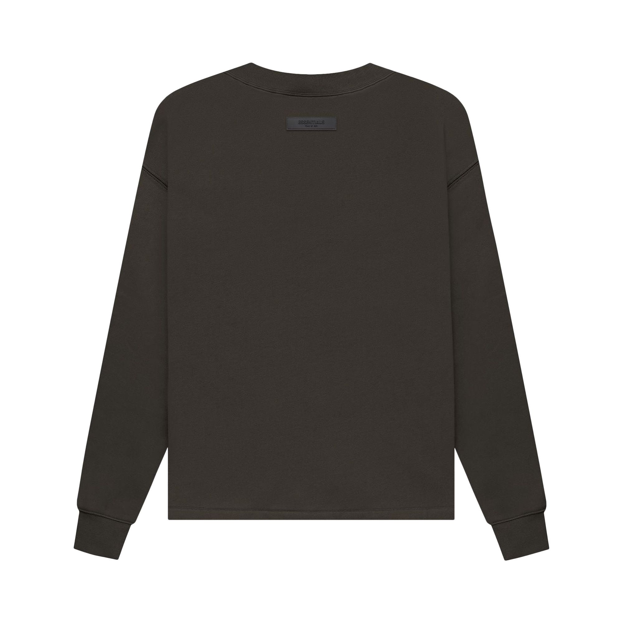 Size xxs Fear of God Essentials Relaxed Crewneck 'Off Black'