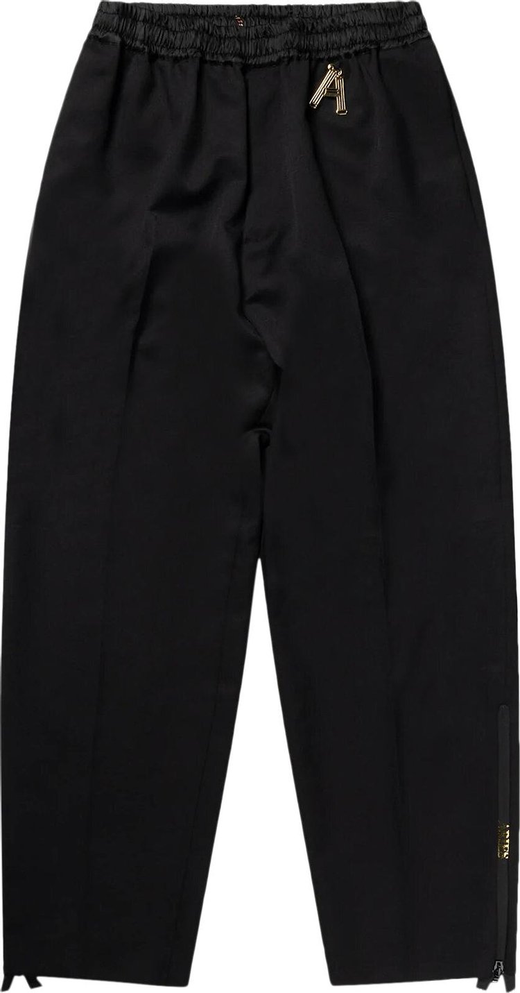 Aries Zip Detail Tailored Slacker Pant 'Black'
