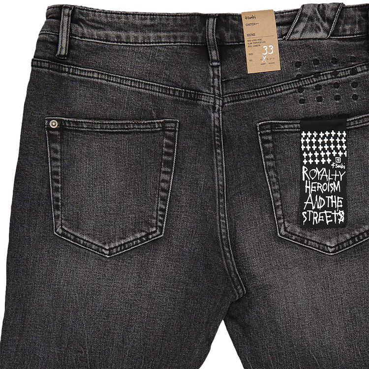 Ksubi Chitch Kut Out Jeans Black