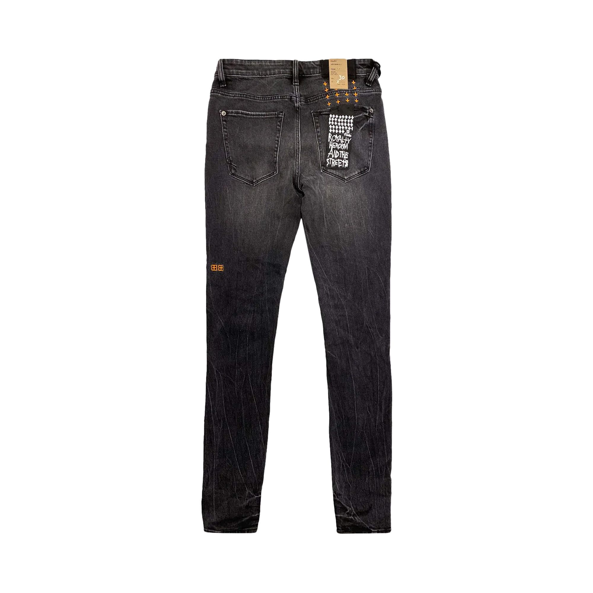 Buy Ksubi Van Winkle Sonic Trashed Pants 'Black' - MFA22DJ053 | GOAT
