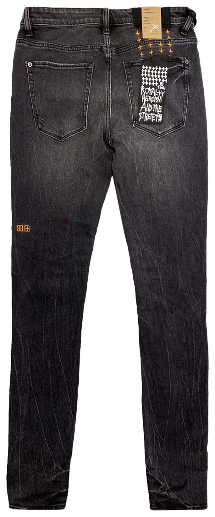 Ksubi Van Winkle Sonic Trashed Pants Black